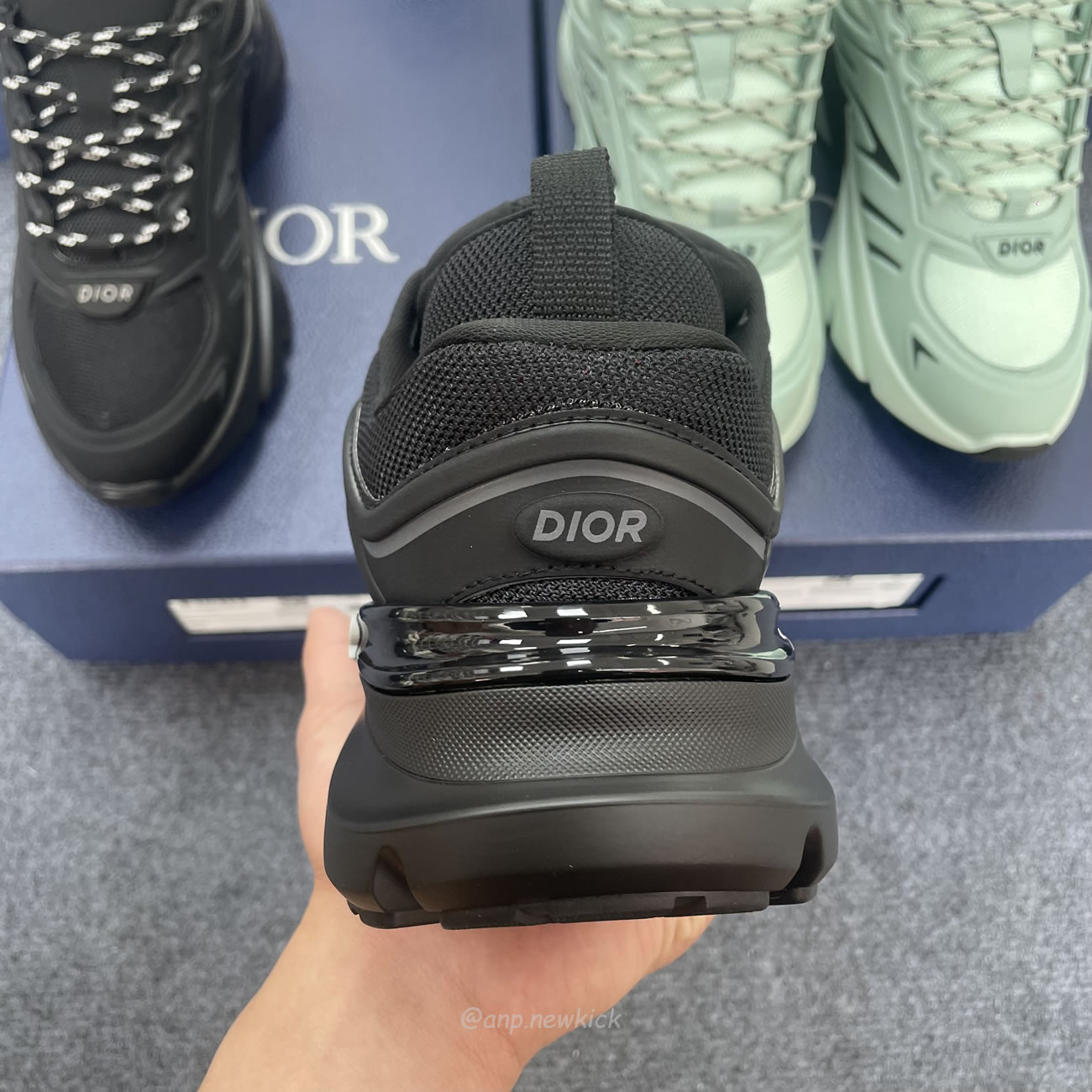 Dior B44 Blade Sneaker Black Technical Mesh And Black Technical Fabric 3sn306zzy_h981 (4) - www.newkick.vip